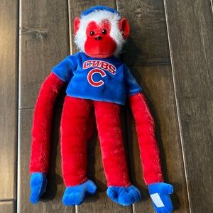 ❤️3/$30 Genuine Merchandise Forever Collectibles MLB Chicago Cubs Stuffed Monkey